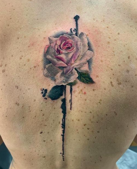 tattoos/ - White Rose - 142451